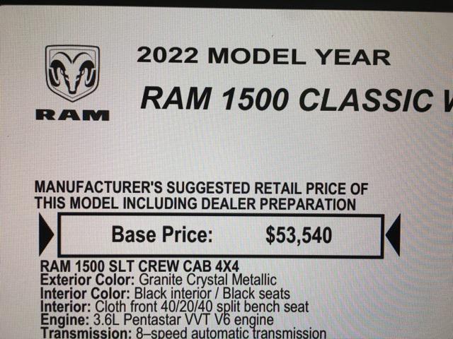 used 2022 Ram 1500 Classic car, priced at $29,553