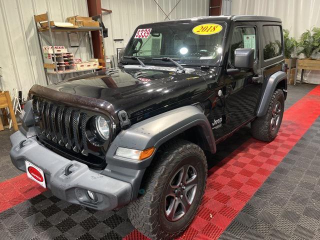 used 2018 Jeep Wrangler car, priced at $20,825