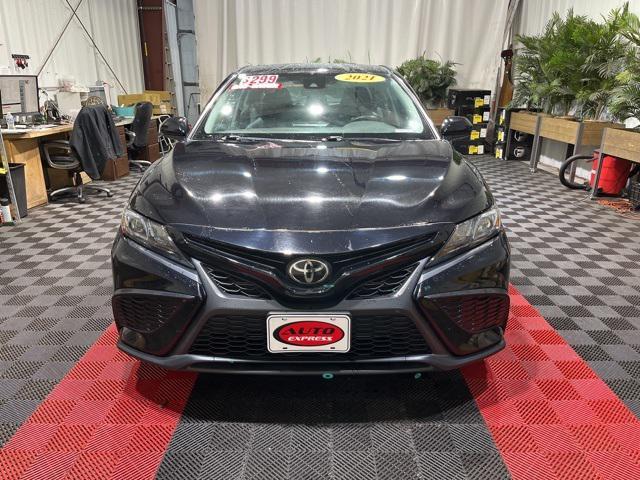 used 2021 Toyota Camry car, priced at $19,350