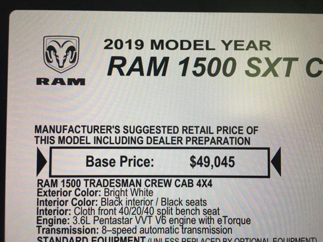 used 2019 Ram 1500 car, priced at $25,998