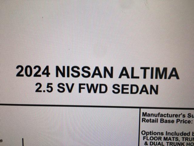 used 2024 Nissan Altima car, priced at $21,556