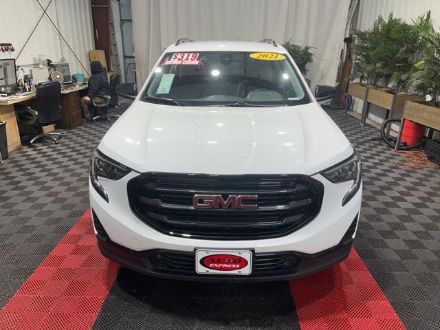 used 2021 GMC Terrain car, priced at $20,318