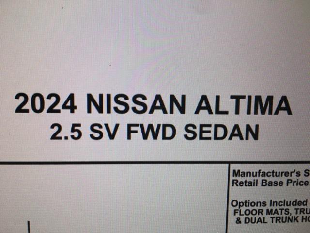 used 2024 Nissan Altima car, priced at $21,531