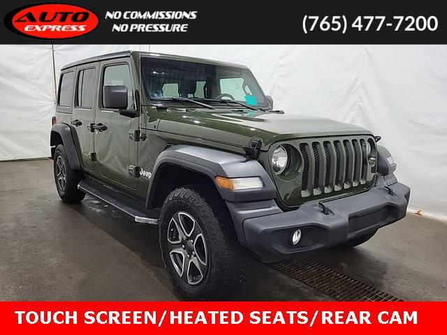 used 2021 Jeep Wrangler Unlimited car, priced at $28,171