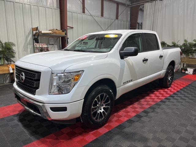 used 2022 Nissan Titan car, priced at $29,347