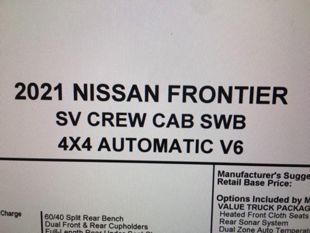 used 2021 Nissan Frontier car, priced at $25,188