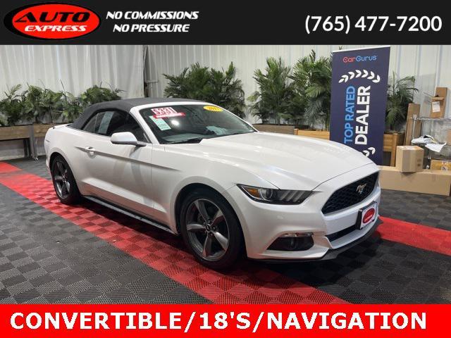 used 2017 Ford Mustang car, priced at $19,600