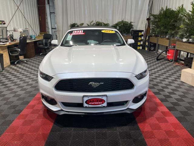 used 2017 Ford Mustang car, priced at $19,600