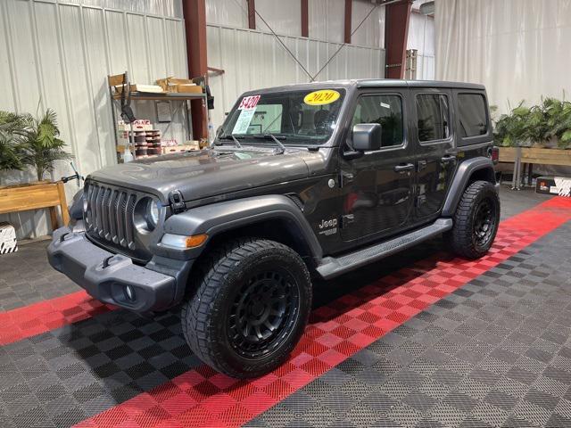 used 2020 Jeep Wrangler Unlimited car, priced at $26,766