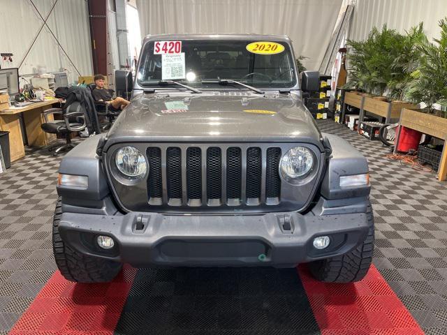 used 2020 Jeep Wrangler Unlimited car, priced at $26,766