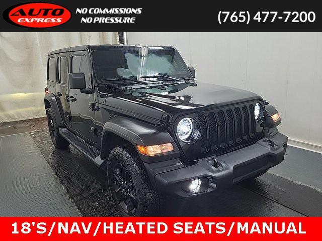 used 2022 Jeep Wrangler Unlimited car, priced at $31,400