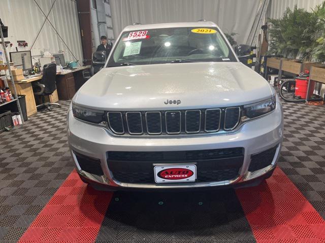 used 2021 Jeep Grand Cherokee L car, priced at $34,000