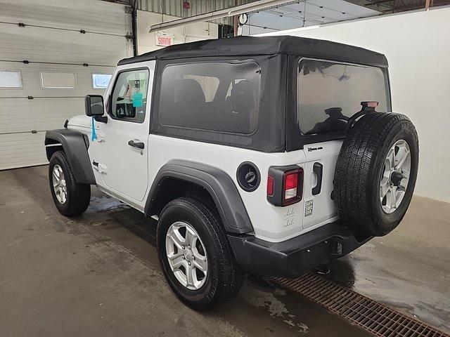 used 2021 Jeep Wrangler car, priced at $25,635