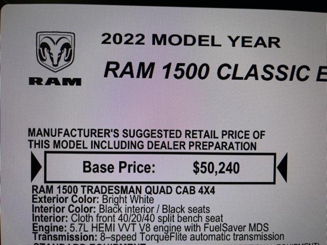 used 2022 Ram 1500 Classic car, priced at $27,998
