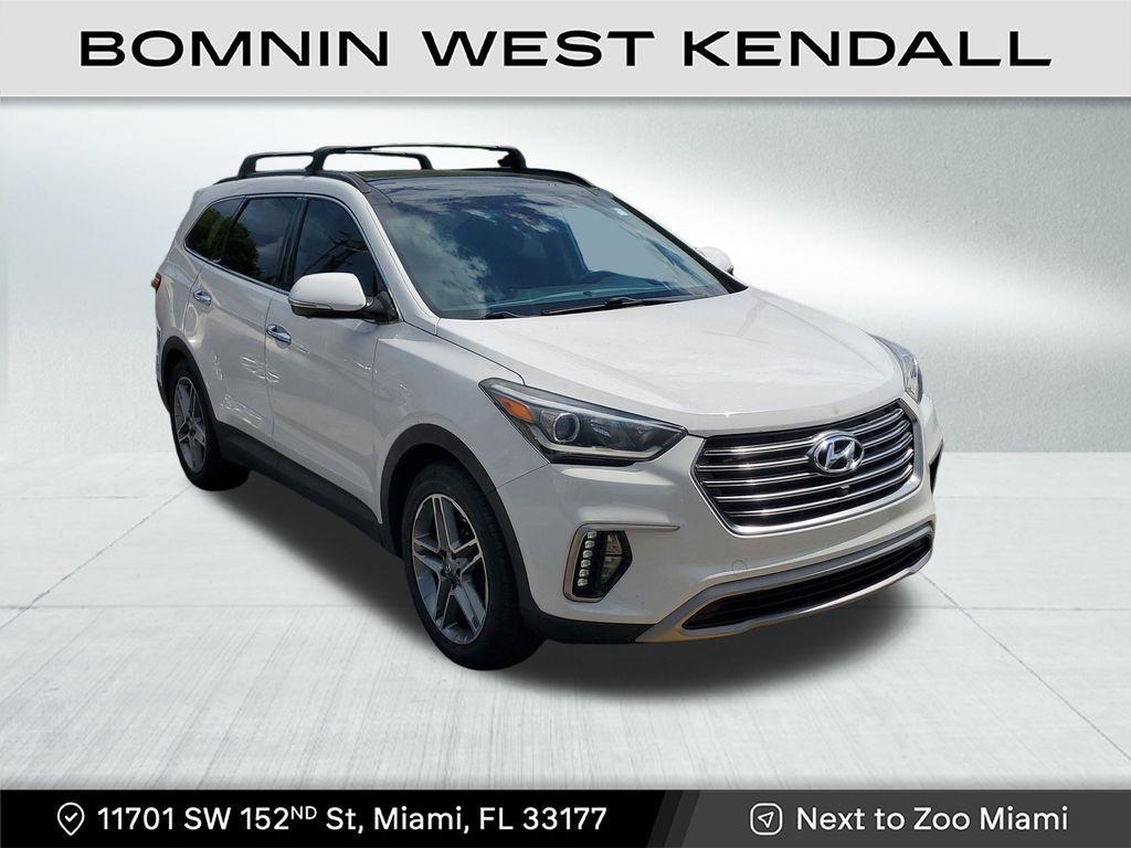 used 2018 Hyundai Santa Fe car, priced at $16,990