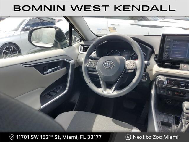 used 2022 Toyota RAV4 car, priced at $26,990