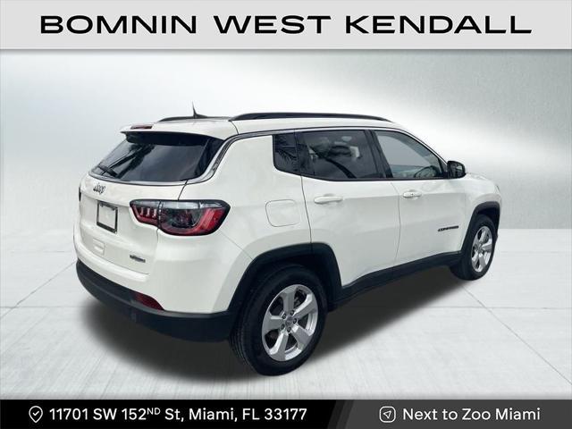 used 2021 Jeep Compass car, priced at $13,690