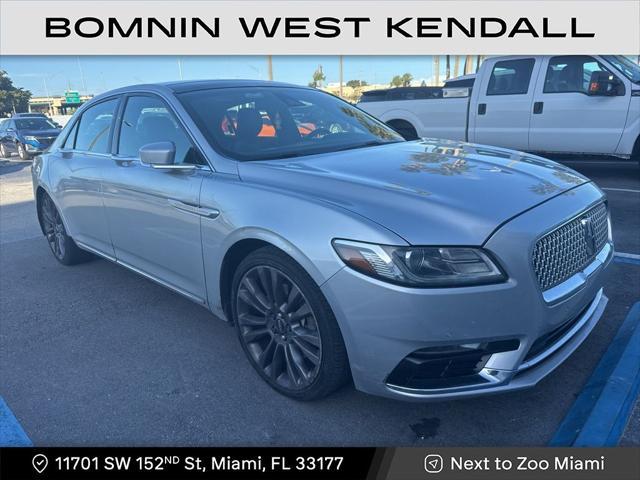 used 2018 Lincoln Continental car, priced at $9,990