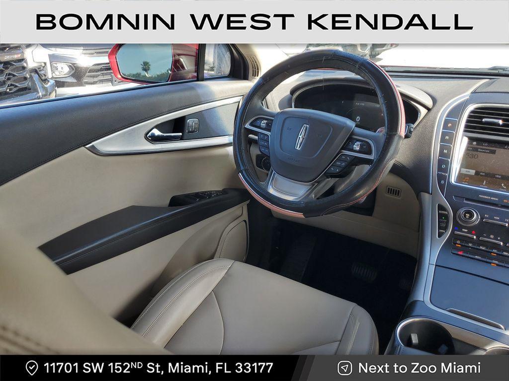 used 2019 Lincoln Nautilus car, priced at $13,490