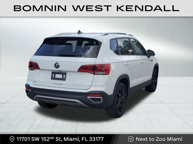 used 2023 Volkswagen Taos car, priced at $17,990