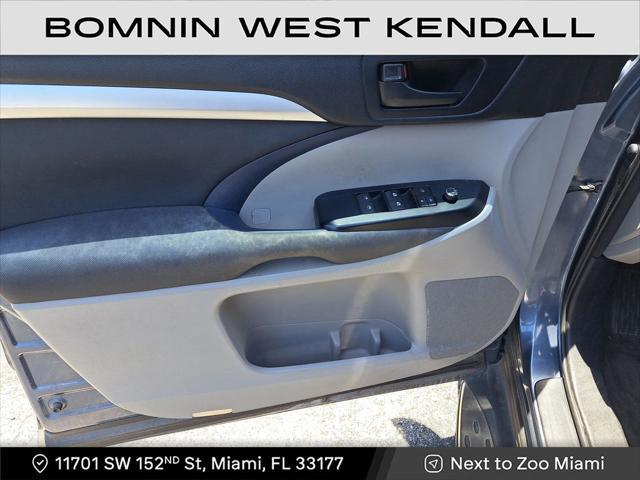 used 2018 Toyota Highlander car, priced at $19,990