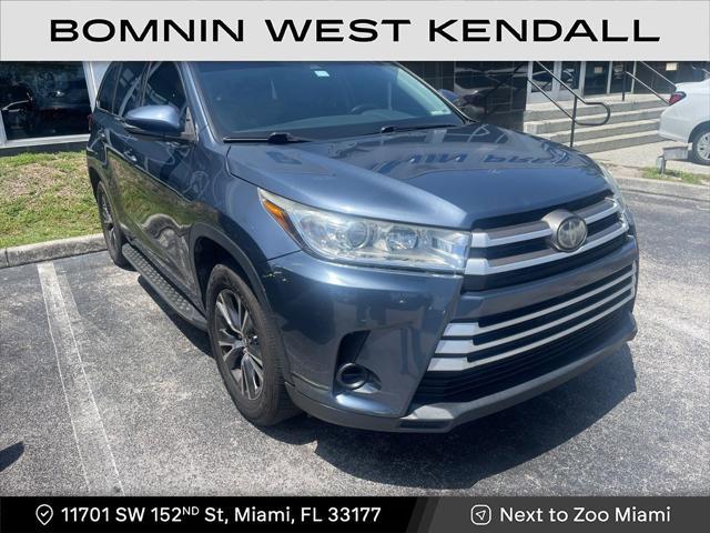 used 2018 Toyota Highlander car, priced at $21,990