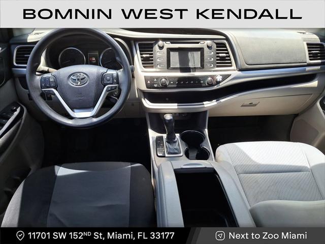 used 2018 Toyota Highlander car, priced at $19,990