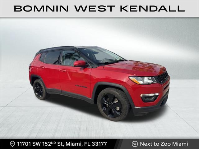 used 2021 Jeep Compass car, priced at $19,490
