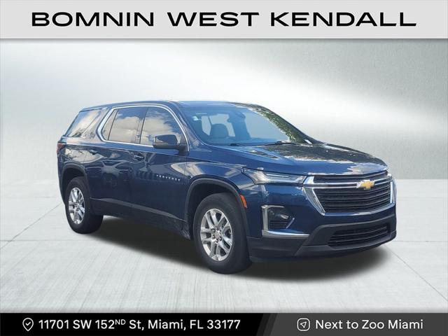 used 2022 Chevrolet Traverse car, priced at $24,990