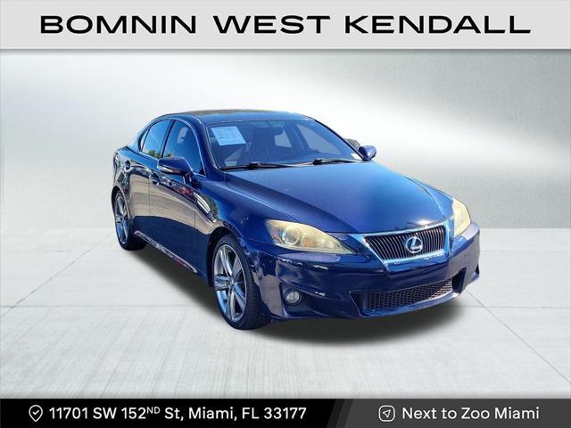 used 2012 Lexus IS 250 car, priced at $9,990