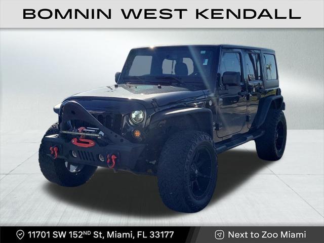 used 2016 Jeep Wrangler Unlimited car, priced at $18,490