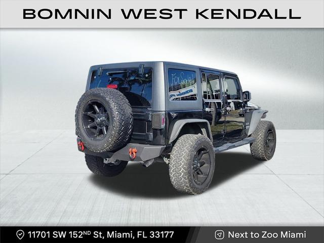 used 2016 Jeep Wrangler Unlimited car, priced at $18,490