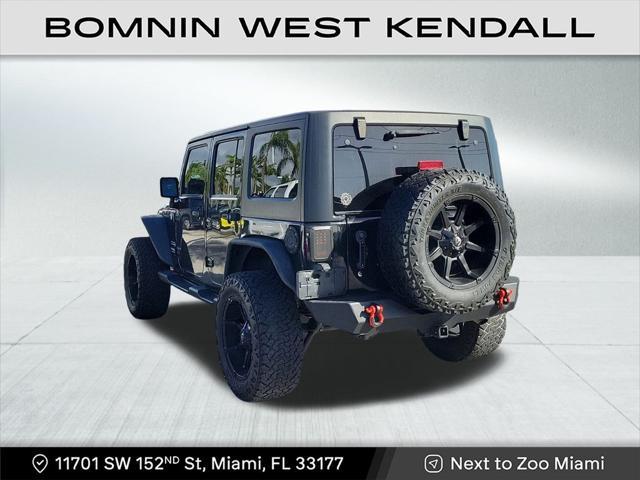 used 2016 Jeep Wrangler Unlimited car, priced at $18,490