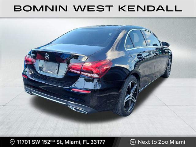 used 2019 Mercedes-Benz A-Class car, priced at $17,490