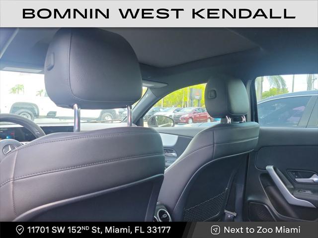 used 2019 Mercedes-Benz A-Class car, priced at $17,490