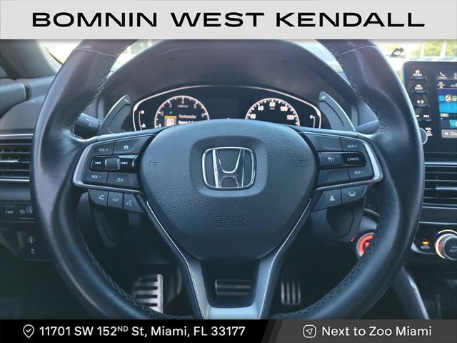 used 2021 Honda Accord car, priced at $22,990