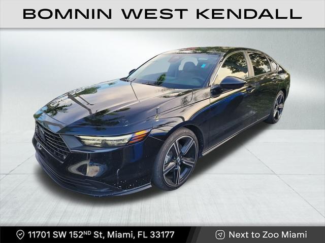 used 2024 Honda Accord Hybrid car, priced at $28,990