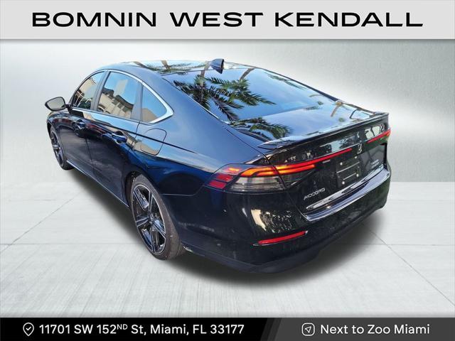 used 2024 Honda Accord Hybrid car, priced at $28,990