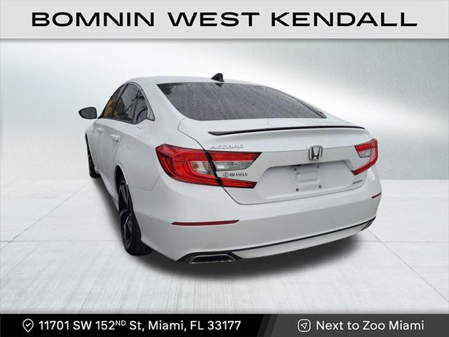 used 2021 Honda Accord car, priced at $21,990