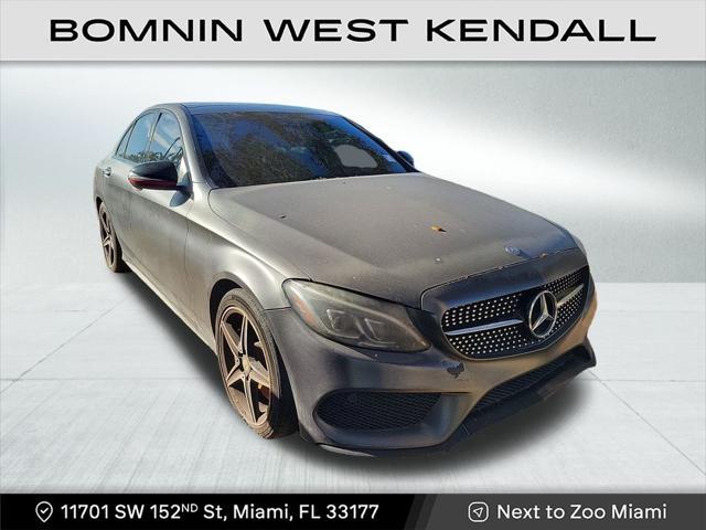 used 2016 Mercedes-Benz C-Class car, priced at $14,490