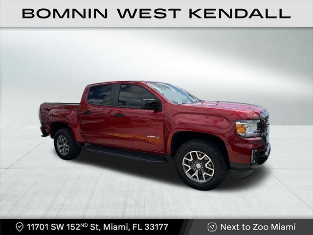 used 2021 GMC Canyon car, priced at $31,990
