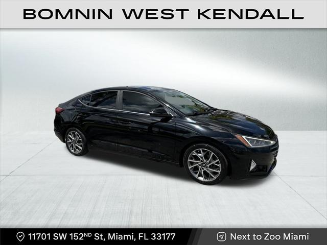 used 2019 Hyundai Elantra car, priced at $16,490