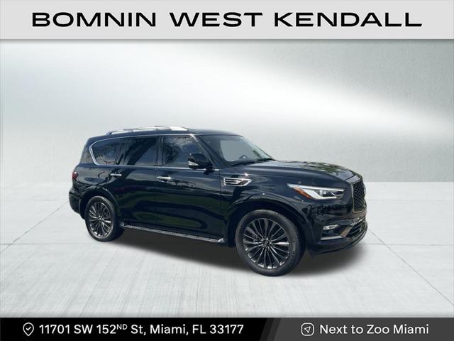 used 2021 INFINITI QX80 car, priced at $35,990