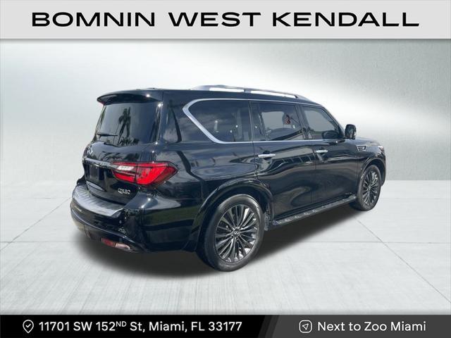 used 2021 INFINITI QX80 car, priced at $35,990