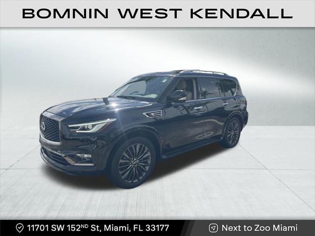 used 2021 INFINITI QX80 car, priced at $35,990