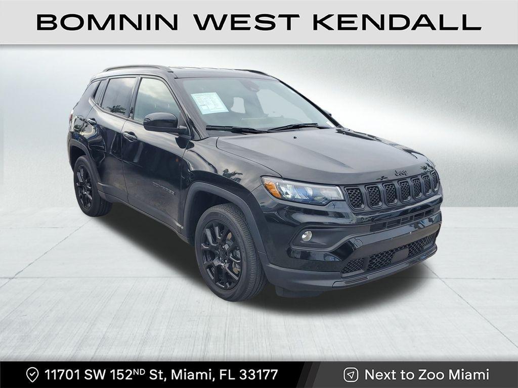 used 2023 Jeep Compass car, priced at $19,490