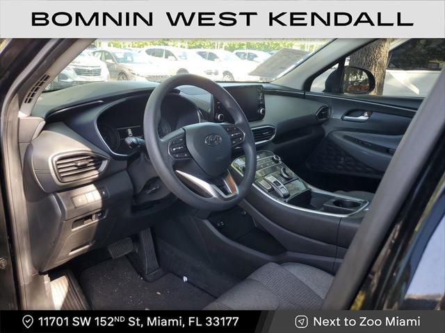 used 2021 Hyundai Santa Fe car, priced at $19,990