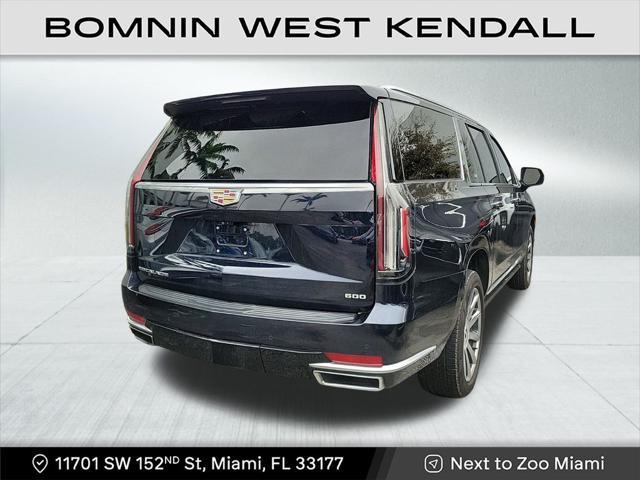 used 2021 Cadillac Escalade ESV car, priced at $63,990