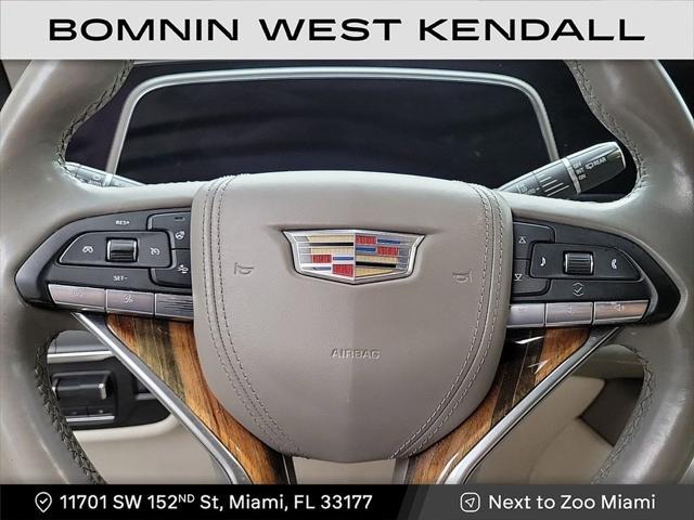 used 2021 Cadillac Escalade ESV car, priced at $63,990