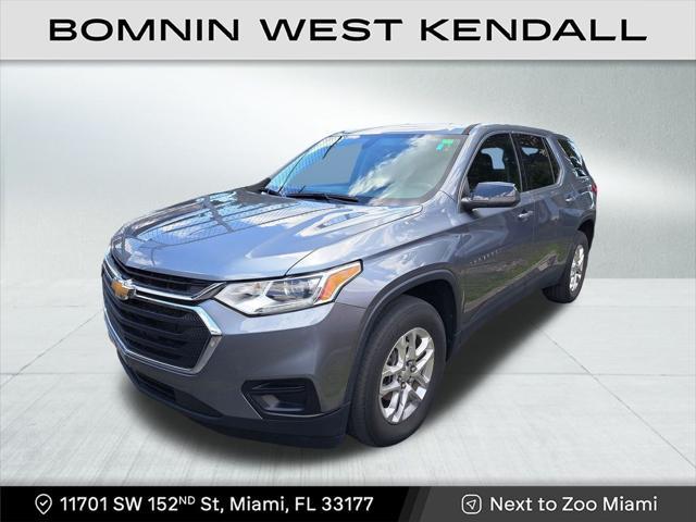 used 2021 Chevrolet Traverse car, priced at $18,990